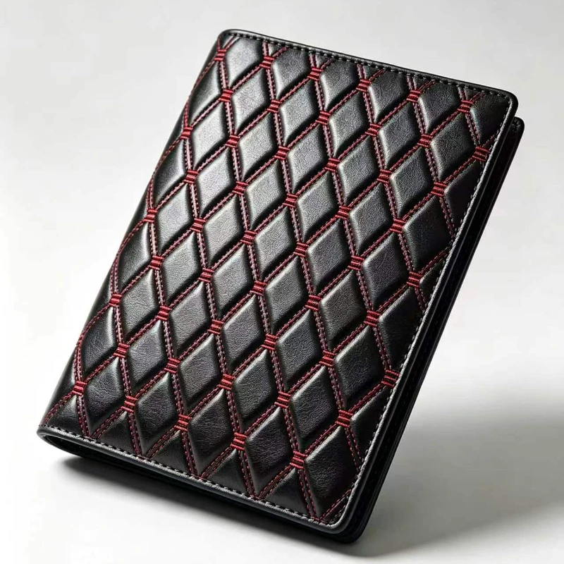 Embroidered Leather Materials